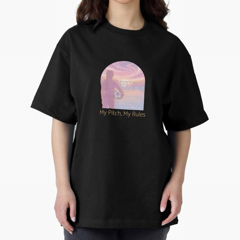 My Pitch My Rules Female Soccer Empowerment Classic T-Shirt Showcase Match Day Hype around FIFA World Cup 2026, Messi, CR7 and Mbappe, England and Germany, Game Day Rituals, Football Legends, Country Pride and the Road to the Final; Built for