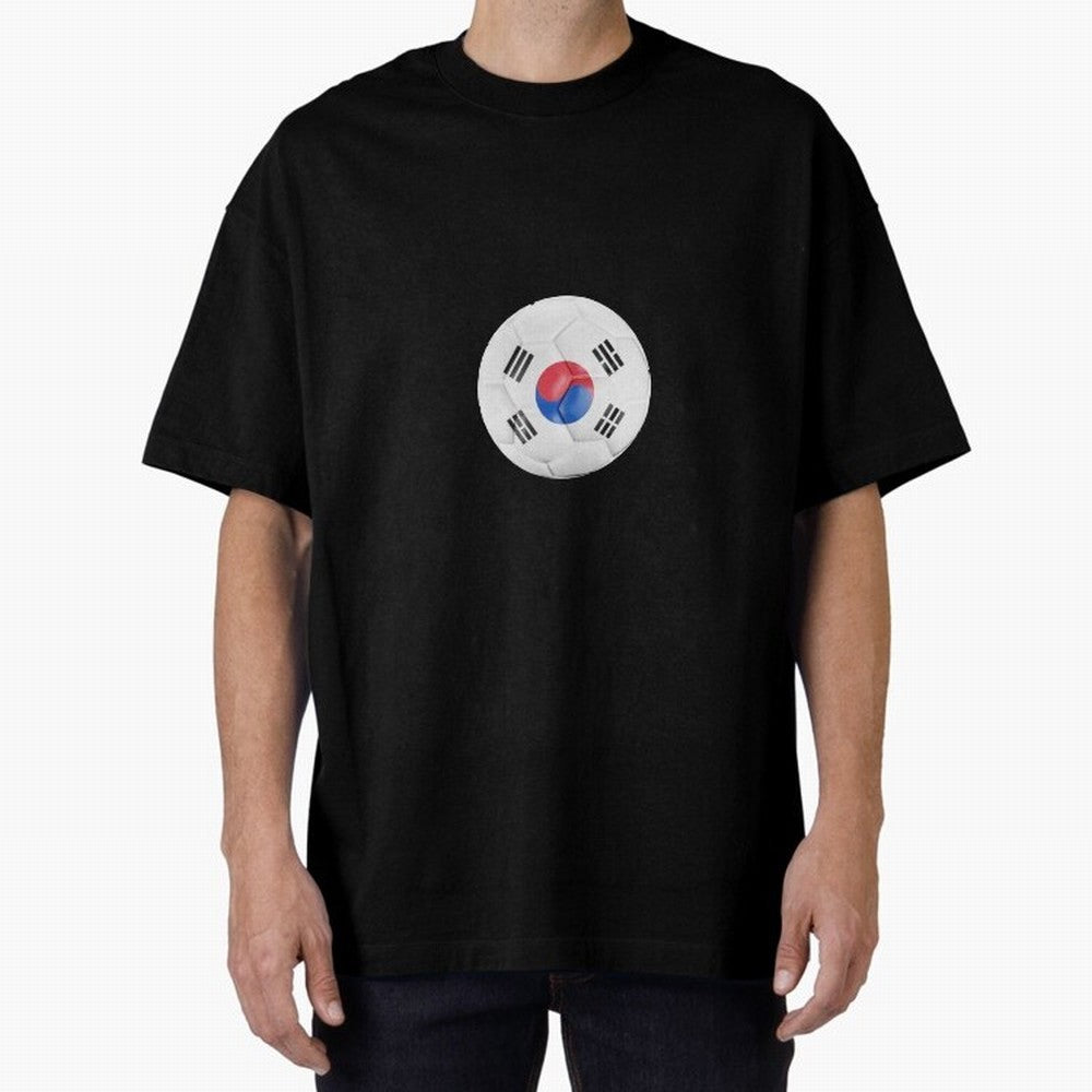 South Korea Classic T-Shirt Share the Excitement of Global Football Passion for FIFA World Cup 2026 Group Stage, Built around Messi and Cristiano Ronaldo, France and Portugal, Vintage Soccer Flavor, Modern Football Stars, National Flags and Final