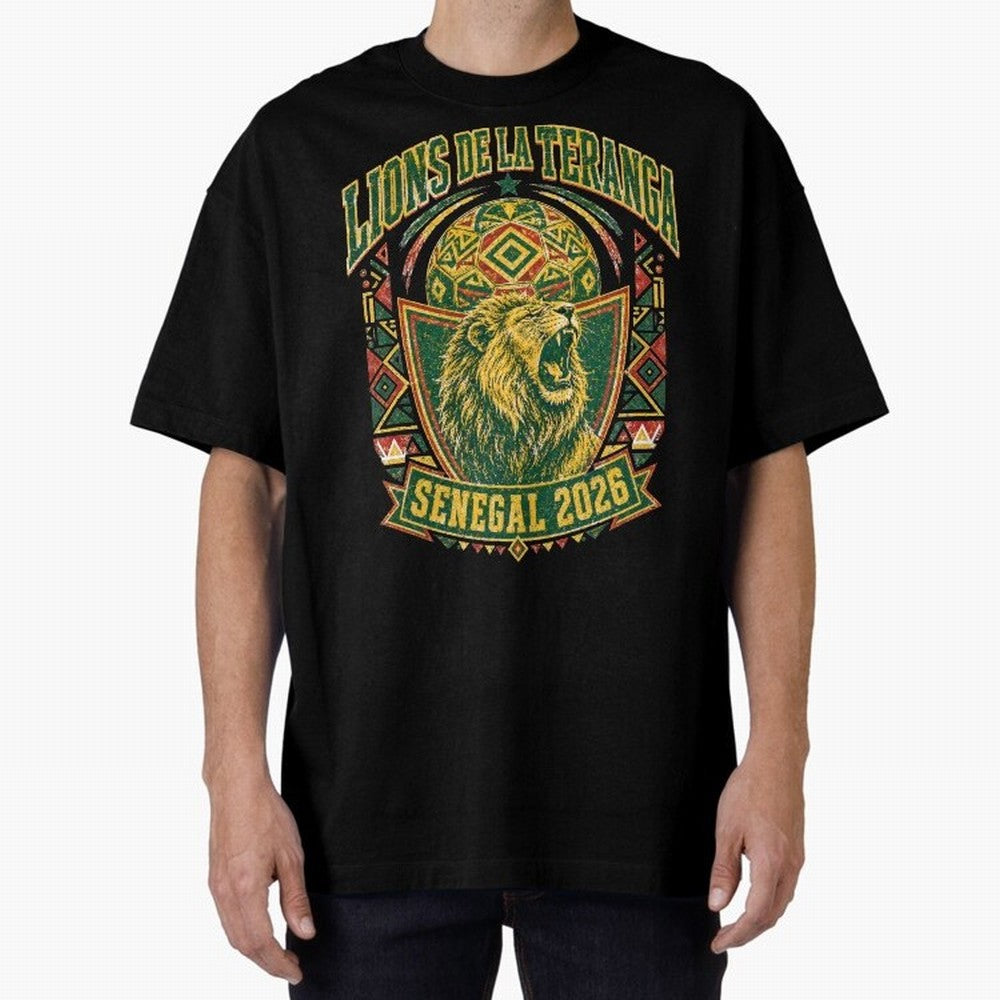 Lions De La Teranga Senegal 2026 World Cup Soccer T-Shirt Classic T-Shirt Spotlight Global Football Passion for FIFA World Cup 2026 Group Stage, Featuring Cristiano Ronaldo, Haaland and CR7, Brazil, Tournament Hype, Historic Matchups, Family