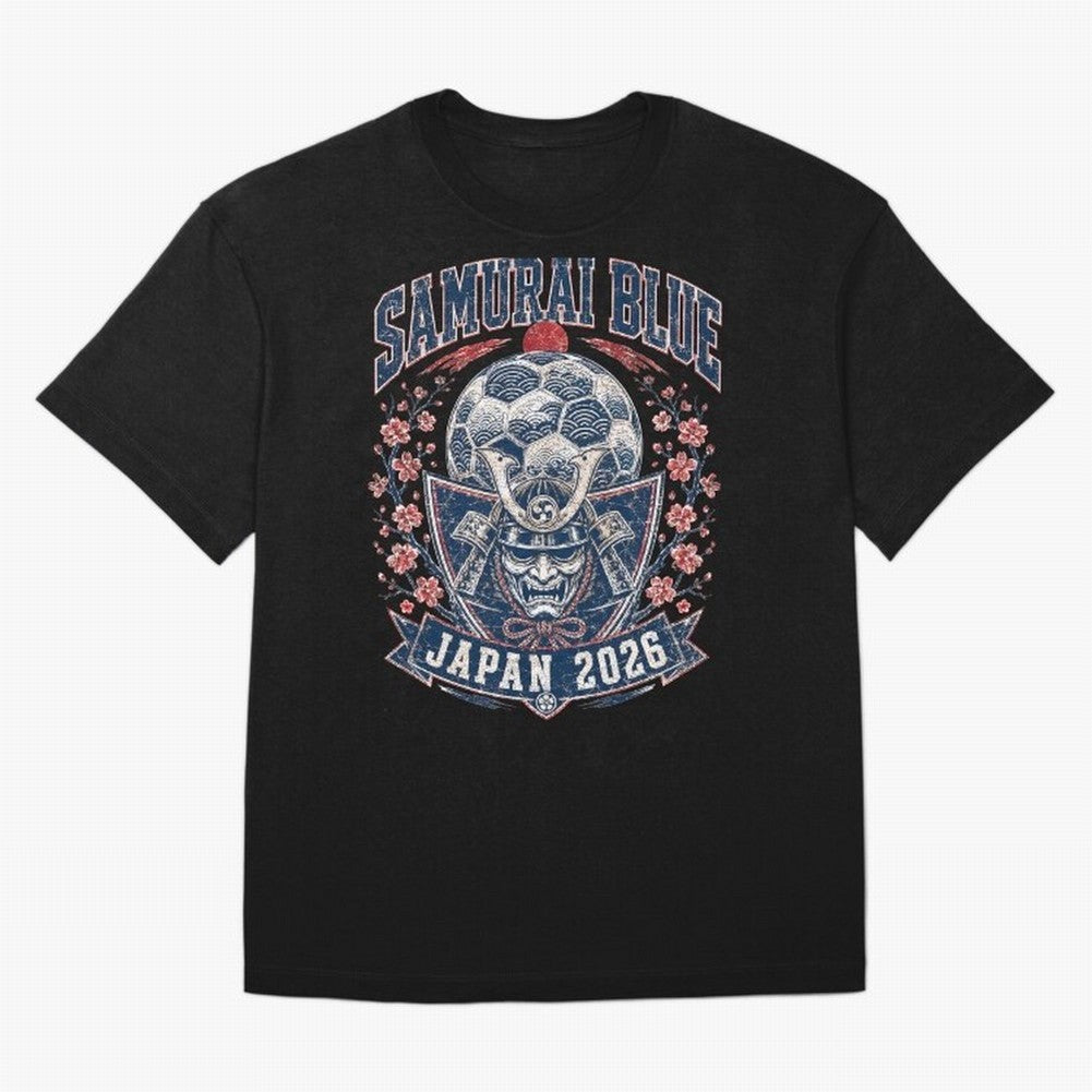 Samurai Blue Japan 2026 World Cup Soccer T-Shirt Classic T-Shirt Feel Match Day Hype around FIFA World Cup 2026 USA Canada Mexico, Cristiano Ronaldo, Netherlands, Match Day Excitement, Supporter Culture, Golden Goals and Global Football Passion;