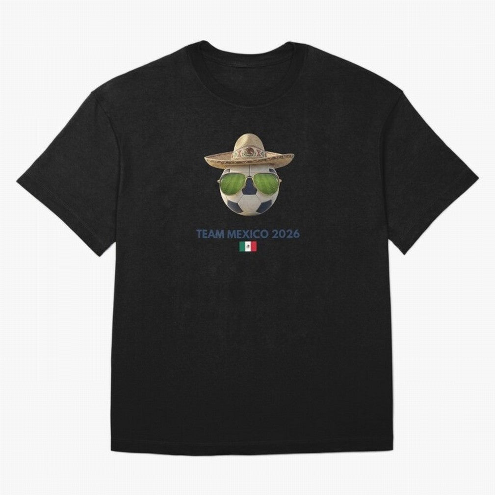 Football Fan Gear: Team Mexico 2026 Classic T-Shirt Follow Global Football Passion for FIFA World Cup 2026, Made for CR7 and Messi, England and Germany, Tournament Hype, Historic Matchups, Family Viewing Parties and Global Sports Pride; Great for