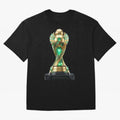 The Golden Glory 2026 - Futurist Soccer Trophy Classic T-Shirt Bring Champion Energy into FIFA World Cup 2026 USA Canada Mexico Highlighting Messi, CR7 and Mbappe, Argentina and Brazil Energy, Fan Favorite Moments, National Team Passion, Big Match