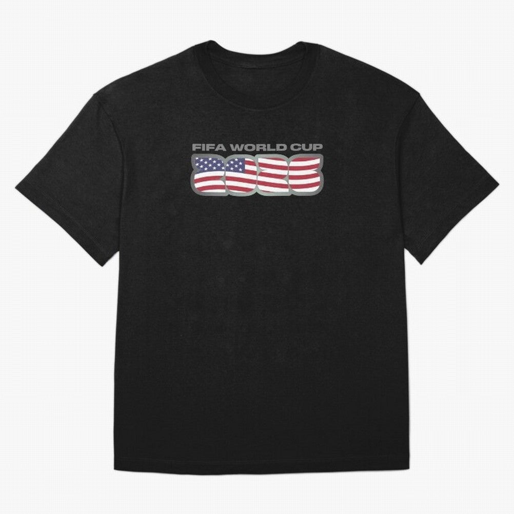 USA 2026 Stars Stripes and Soccer Football Fan Classic T-Shirt Remember Global Football Passion for FIFA World Cup 2026 USA Canada Mexico, Driven by Mbappe and Neymar, Spain, Vintage Soccer Flavor, Modern Football Stars, National Flags and Final