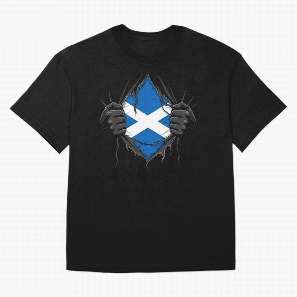 Scotland Flag - National Team Fans Classic T-Shirt Honor the Beautiful Game during the FIFA World Cup 2026 Journey through Messi, CR7 and Mbappe Highlights, Brazil, Portugal and Argentina Pride, Vintage Soccer Flavor, Modern Football Stars,