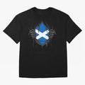 Scotland Flag - National Team Fans Classic T-Shirt Honor the Beautiful Game during the FIFA World Cup 2026 Journey through Messi, CR7 and Mbappe Highlights, Brazil, Portugal and Argentina Pride, Vintage Soccer Flavor, Modern Football Stars,
