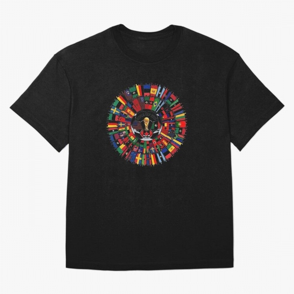 Vibrant 2026 World Cup International Flag Splash Classic T-Shirt Celebrate Unforgettable Nights in FIFA World Cup 2026 Group Stage Spirit, Made for Spain, Mbappe, Championship Spirit, Famous Goals, Roaring Crowds and International Football Unity;