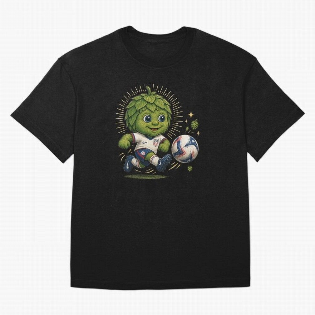 Craft Beer World Cup Mascot Classic T-Shirt Bring Stadium Energy to the FIFA World Cup 2026 Group Stage Journey through Messi and Cristiano Ronaldo Highlights, Portugal Pride, Global Supporter Spirit, Legendary Goals, National Colors and Tournament