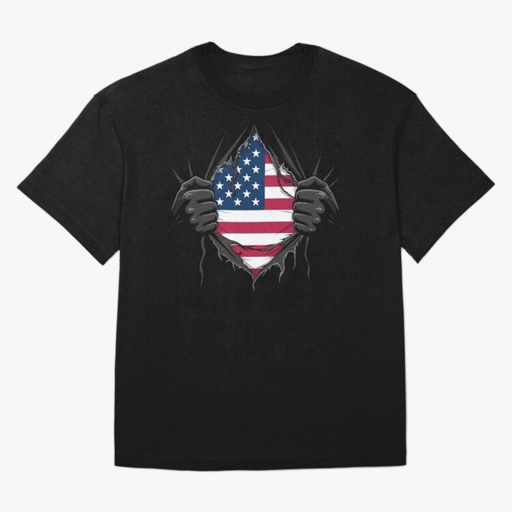 USA Flag - National Team Fans Classic T-Shirt Support Your Favorite Stars during FIFA World Cup 2026 Spirit, Capturing England, Messi, CR7 and Mbappe, Retro Football Energy, Iconic Rivalries, Trophy Chase Drama and Stadium Atmosphere; Created for