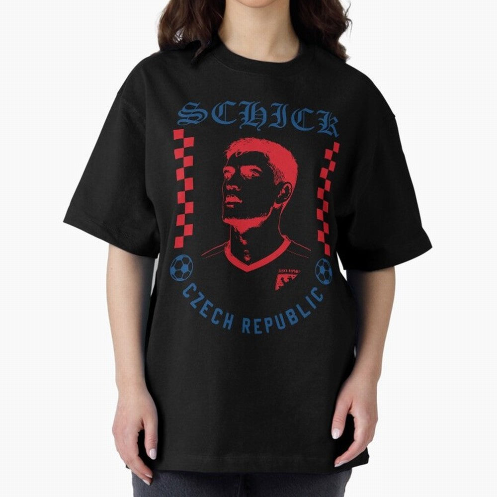 Schick Czech Republic Soccer Legend Retro Football Graphic Classic T-Shirt Upgrade FIFA World Cup 2026 USA Canada Mexico Driven by Cristiano Ronaldo, Haaland and CR7, Netherlands Energy, Football History, Final Match Energy, Crowd Noise and Once in