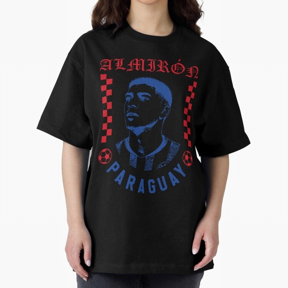 Almir¨®n Paraguay Soccer Legend Vintage Football Fan Graphic Classic T-Shirt Treasure Global Football Passion for FIFA World Cup 2026 USA Canada Mexico, Inspired by Mbappe, Argentina, Stadium Chants, National Pride, Trophy Dreams and Unforgettable