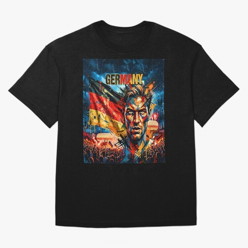 GERMANY FOOTBALL TEAM Classic T-Shirt Celebrate the Magic of FIFA World Cup 2026 Driven by CR7 and Messi, Portugal, Spain and Germany Energy, Soccer Culture, Superstar Moments, National Team Dreams and Competitive Fire; Created for Match Day