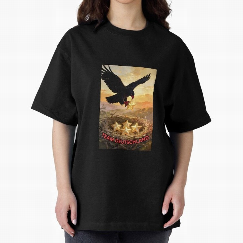 TEAM GERMANY with eagle's nest and 4 stars Classic T-Shirt Carry the Colors and Pride of FIFA World Cup 2026 for Fans of Messi, CR7 and Mbappe and England and Germany, Bringing Game Day Rituals, Football Legends, Country Pride and the Road to the
