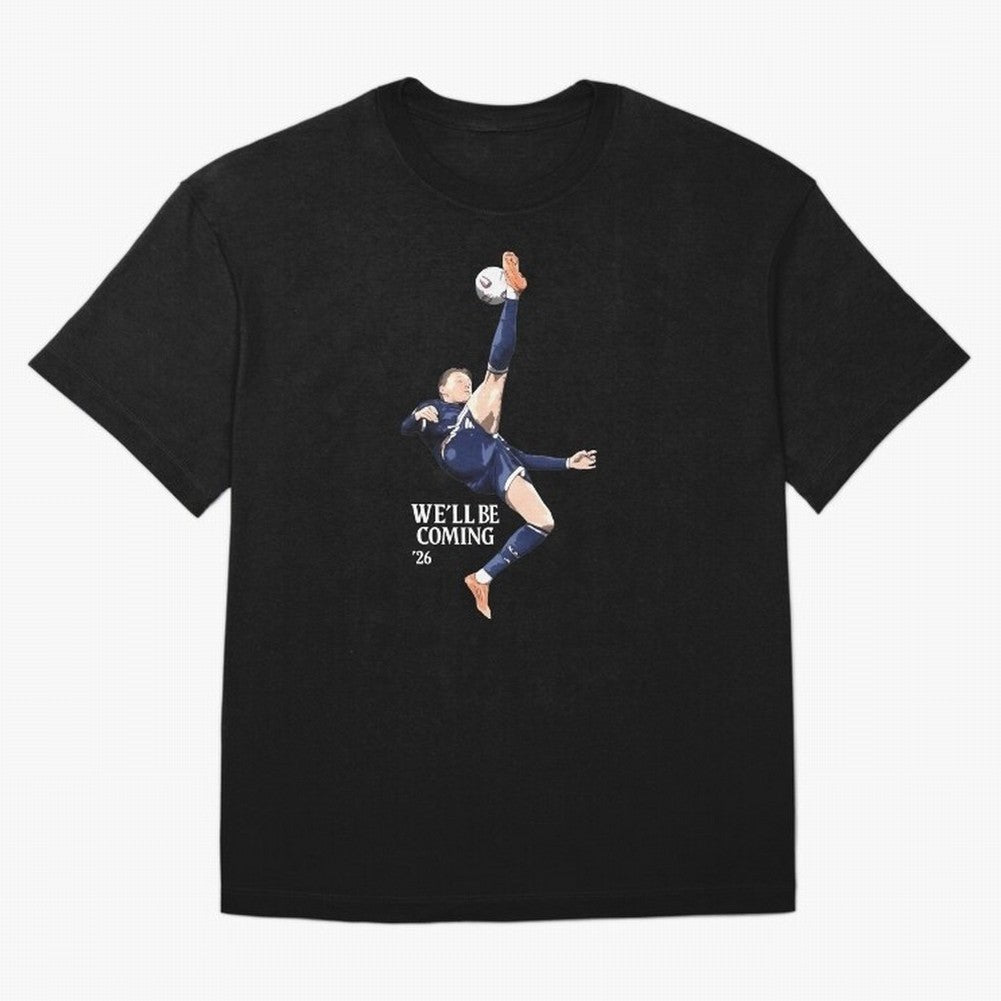Scotland We'll Be Coming 26 World Cup 26 Classic T-Shirt Back Your Heroes with Match Day Hype around FIFA World Cup 2026 USA Canada Mexico, Mbappe, Brazil, Portugal and Argentina, Match Day Excitement, Supporter Culture, Golden Goals and Global