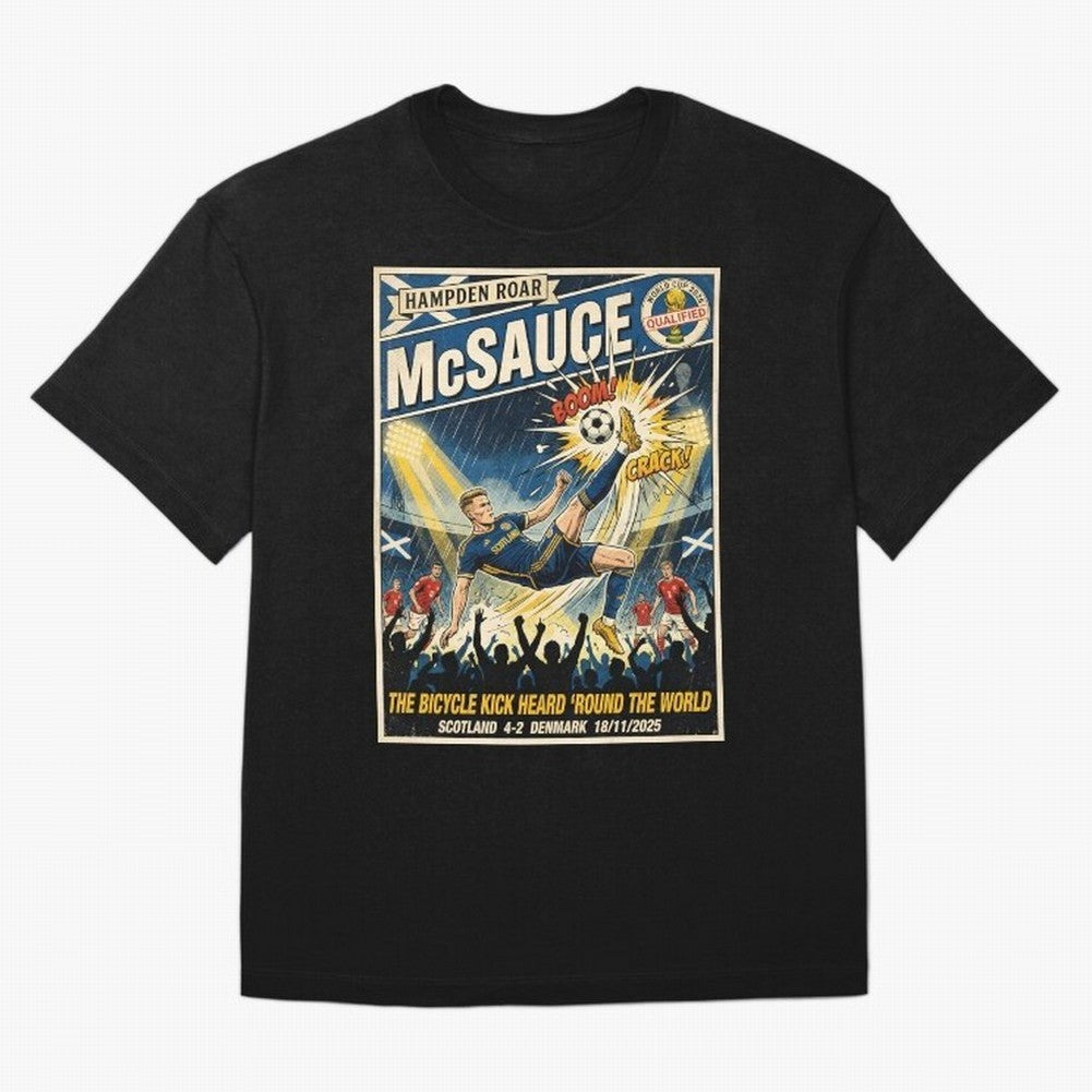 McSauce Goal November 18th 2025 Classic T-Shirt Show Passion for the Stars of the FIFA World Cup 2026 Group Stage Journey through Messi and Cristiano Ronaldo Highlights, Argentina, France and Brazil Pride, Worldwide Fan Energy, Dramatic Goals,