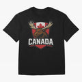 Canada Moose Sports Logo T-Shirt ¨C Canadian Flag Maple Leaf Emblem | 2026 World Cup Supporter Classic T-Shirt Enjoy FIFA World Cup 2026 USA Canada Mexico Spirit, Capturing Brazil, Cristiano Ronaldo, Haaland and CR7, Fan Favorite Moments, National
