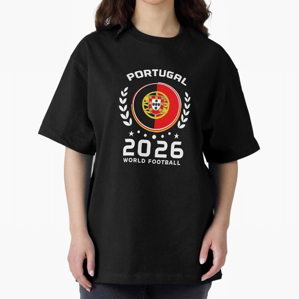 Portugal 2026 World Football Soccer Fan Design T-Shirt_87038236 Classic T-Shirt Honor Champions and Dreams in FIFA World Cup 2026 Centered on Neymar, Haaland and Cristiano Ronaldo, England and Germany Energy, Worldwide Fan Energy, Dramatic Goals,
