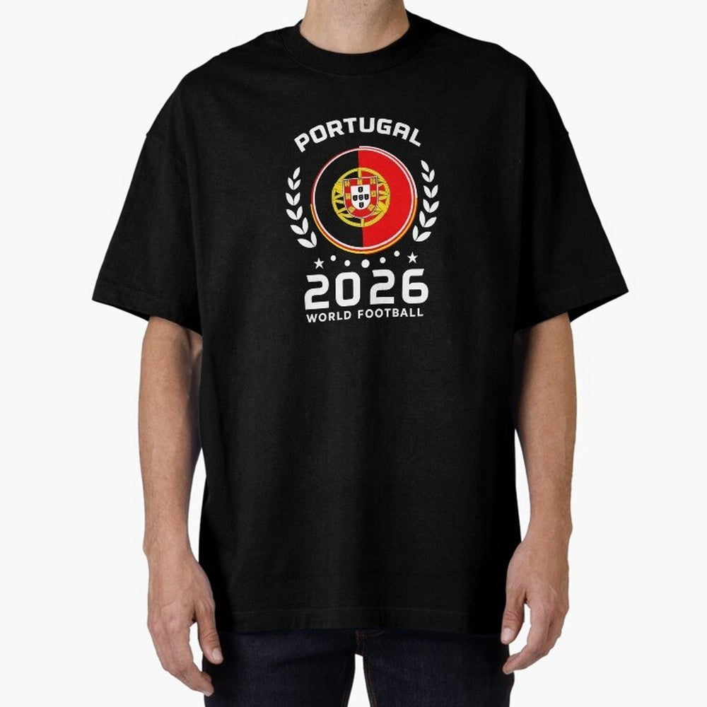 Portugal 2026 World Football Soccer Fan Design T-Shirt_87038236 Classic T-Shirt Honor Champions and Dreams in FIFA World Cup 2026 Centered on Neymar, Haaland and Cristiano Ronaldo, England and Germany Energy, Worldwide Fan Energy, Dramatic Goals,