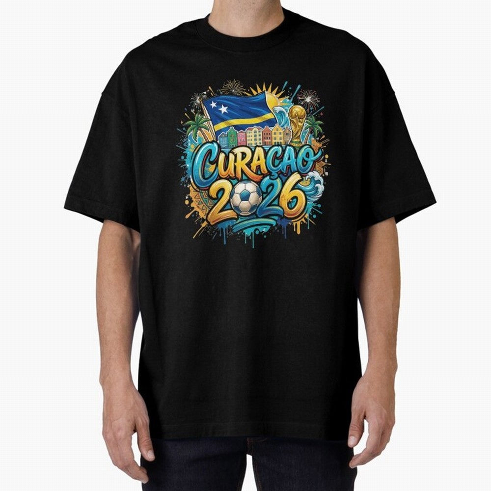 Curacao World Cup 2026 Football Legacy Classic T-Shirt Bring Global Tournament Vibes to Match Day Hype around FIFA World Cup 2026, CR7 and Messi, Germany, Tournament Hype, Historic Matchups, Family Viewing Parties and Global Sports Pride; Perfect