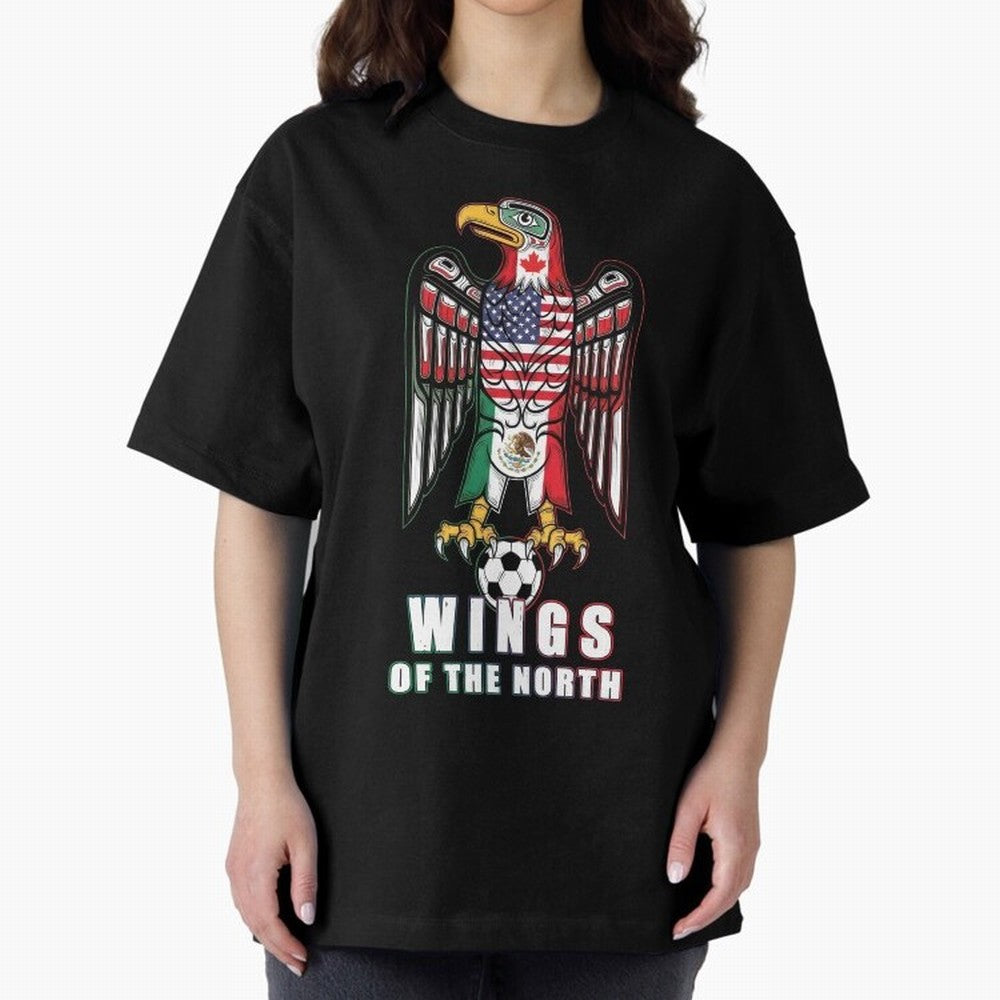 Eagle of the Americas - United Wings 2026 Classic T-Shirt Feel the Heartbeat of Match Day Hype around FIFA World Cup 2026 USA Canada Mexico, Neymar, England and Germany, Football Passion, Legendary Performances, Festival Vibes and Supporter