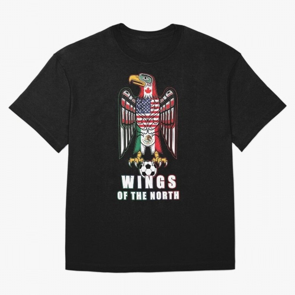 Eagle of the Americas - United Wings 2026 Classic T-Shirt Feel the Heartbeat of Match Day Hype around FIFA World Cup 2026 USA Canada Mexico, Neymar, England and Germany, Football Passion, Legendary Performances, Festival Vibes and Supporter