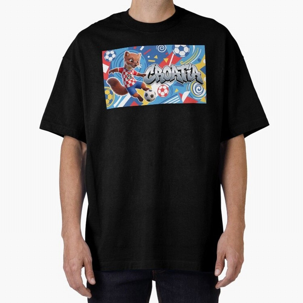 World Cup 2026 Croatia Soccer Team Fan Art Classic T-Shirt Bring Legendary Rivalry Energy to FIFA World Cup 2026 for Fans of Messi and France and Portugal, Bringing Global Supporter Spirit, Legendary Goals, National Colors and Tournament