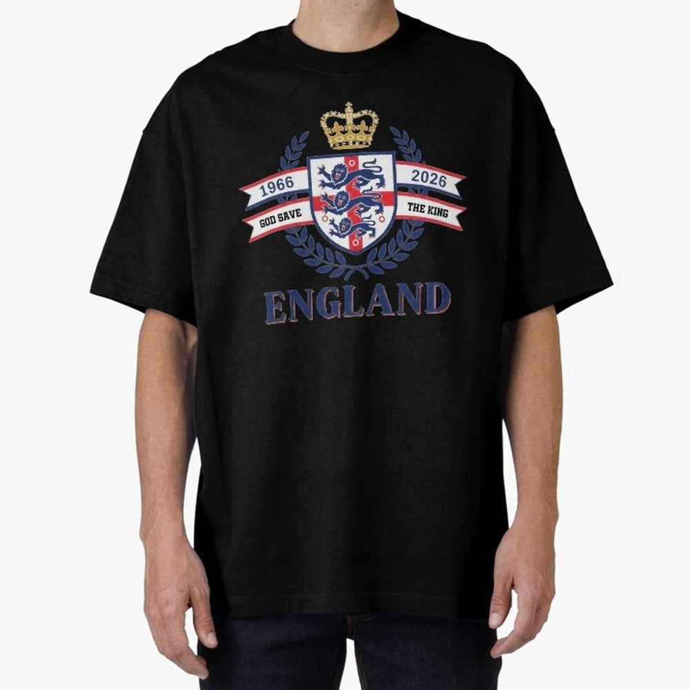 Royal England Football Spirit Classic T-Shirt Relive the Noise and Pride of FIFA World Cup 2026 Inspired by Messi, CR7 and Mbappe, Argentina and Brazil Energy, Classic Soccer Heritage, Championship Pressure, Fan Loyalty and International Pride;