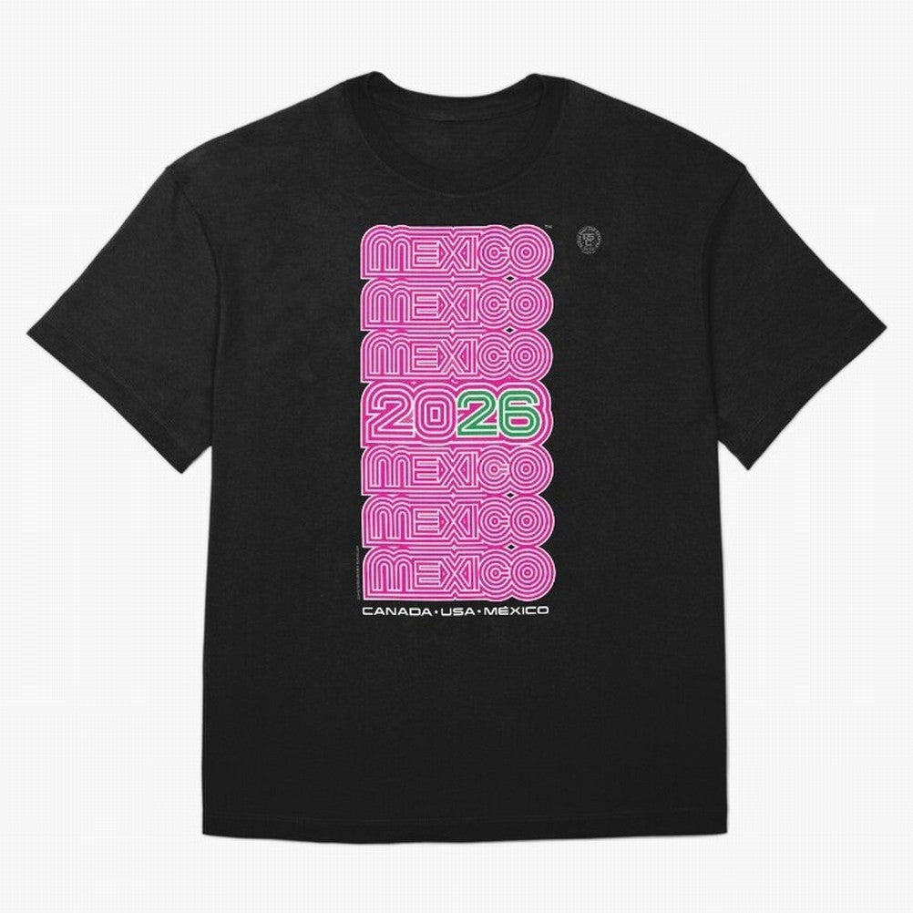 Mexico Retro Soccer 26 ¨C Canada USA Mexico 26¨C Bold Vintage Typography Oversized T-Shirt Represent the FIFA World Cup 2026 USA Canada Mexico Journey through Messi Highlights, Netherlands Pride, Retro Football Energy, Iconic Rivalries, Trophy