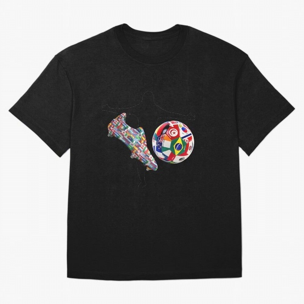 world cup Oversized T-Shirt Feel the Trophy Chase of FIFA World Cup 2026 Group Stage for Fans of Cristiano Ronaldo and Spain, Bringing Football History, Final Match Energy, Crowd Noise and Once in a Lifetime Moments; Perfect for People Who Love