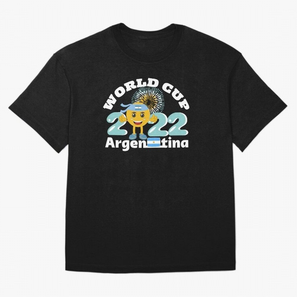 Football World Cup 2022 Winner. Argentina 2022. Oversized T-Shirt Keep the Legacy of FIFA World Cup 2026 Spirit, Capturing Spain and Netherlands, Cristiano Ronaldo, Haaland and CR7, Global Supporter Spirit, Legendary Goals, National Colors and
