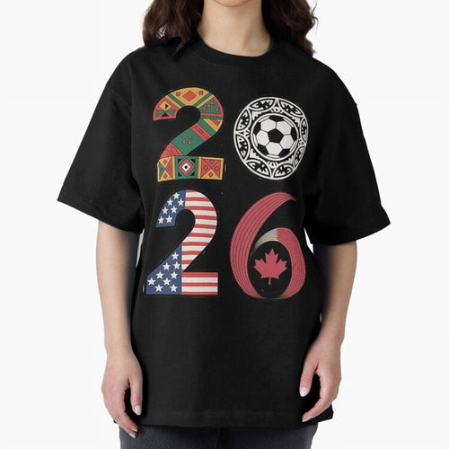 2026 Football Countries Oversized T-Shirt Embrace FIFA World Cup 2026 Group Stage with Cristiano Ronaldo, Haaland and CR7, Spain and Netherlands Energy, Soccer Culture, Superstar Moments, National Team Dreams and Competitive Fire; Great for