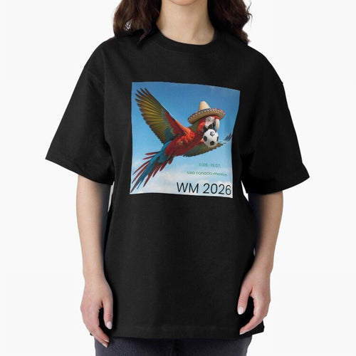 2026 World Cup USA Canada Mexico Oversized T-Shirt Spotlight Global Football Passion for FIFA World Cup 2026 Group Stage, Centered on Haaland and Mbappe, Spain and Netherlands, Stadium Chants, National Pride, Trophy Dreams and Unforgettable