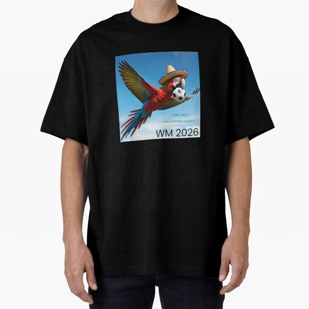 2026 World Cup USA Canada Mexico Oversized T-Shirt Spotlight Global Football Passion for FIFA World Cup 2026 Group Stage, Centered on Haaland and Mbappe, Spain and Netherlands, Stadium Chants, National Pride, Trophy Dreams and Unforgettable