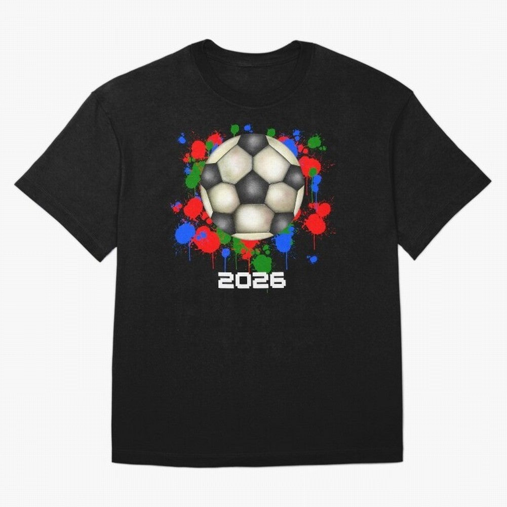 Football 2026 Oversized T-Shirt Fuel the Hype around the FIFA World Cup 2026 Journey through CR7 Highlights, Portugal Pride, Match Day Excitement, Supporter Culture, Golden Goals and Global Football Passion; Ideal for Fans Who Follow Messi,