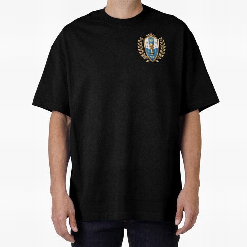 Argentina World Cup 2026 Oversized T-Shirt Back Your Heroes with Global Football Passion for FIFA World Cup 2026, with Cristiano Ronaldo, Haaland and CR7, England, France and Netherlands, Tournament Hype, Historic Matchups, Family Viewing Parties