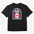 Canada 2026 Soccer T-shirt Oversized T-Shirt Celebrate the Stars of FIFA World Cup 2026 USA Canada Mexico Made for Haaland and Mbappe, Netherlands Energy, Supporter Pride, Iconic Celebrations, Legendary Names and Global Match Day Energy; Ideal for