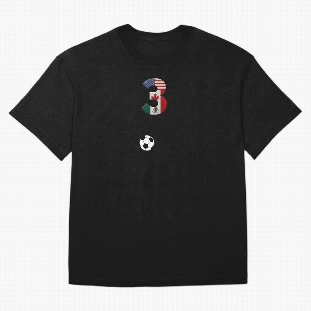World Cup 2026 Host Nations Oversized T-Shirt Bring Global Football Passion for FIFA World Cup 2026 Group Stage, Filled with CR7, Brazil, Supporter Pride, Iconic Celebrations, Legendary Names and Global Match Day Energy; Perfect for Fans,