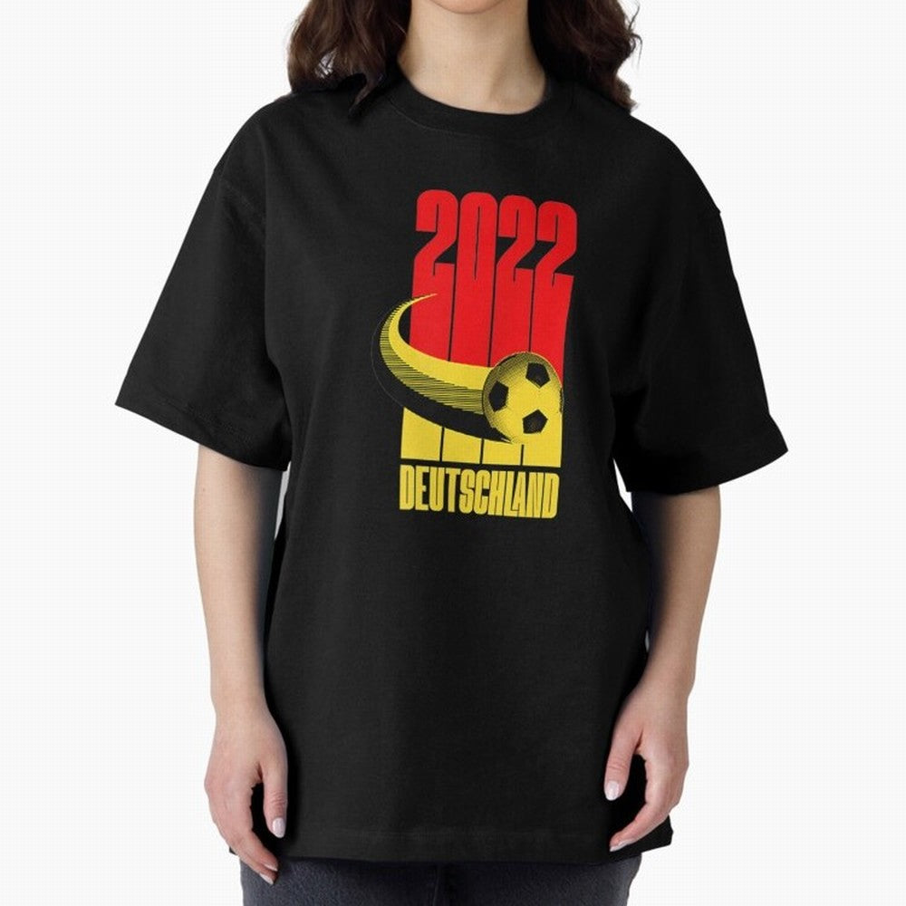 Germany 2022 Football Soccer Graphic Deutschland Oversized T-Shirt Make the Season About FIFA World Cup 2026 for Fans of Haaland and Argentina and Brazil, Bringing Supporter Pride, Iconic Celebrations, Legendary Names and Global Match Day Energy;