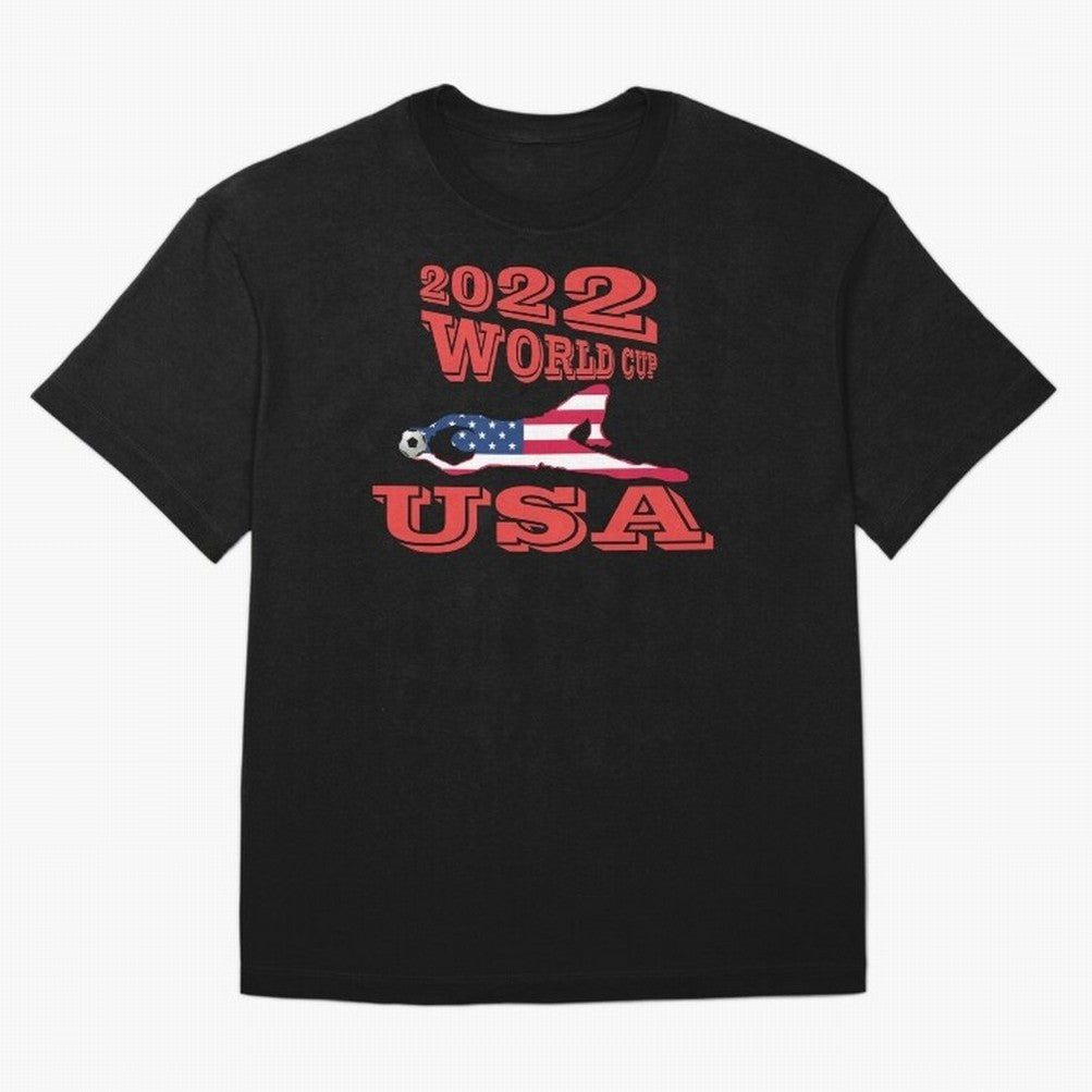 USA, Qatar World Cup 2022 Oversized T-Shirt Feel the FIFA World Cup 2026 USA Canada Mexico Journey through Mbappe and Neymar Highlights, Germany Pride, Stadium Memories, Football Loyalty, International Chants and Championship Tradition; Great for