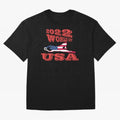 USA, Qatar World Cup 2022 Oversized T-Shirt Feel the FIFA World Cup 2026 USA Canada Mexico Journey through Mbappe and Neymar Highlights, Germany Pride, Stadium Memories, Football Loyalty, International Chants and Championship Tradition; Great for