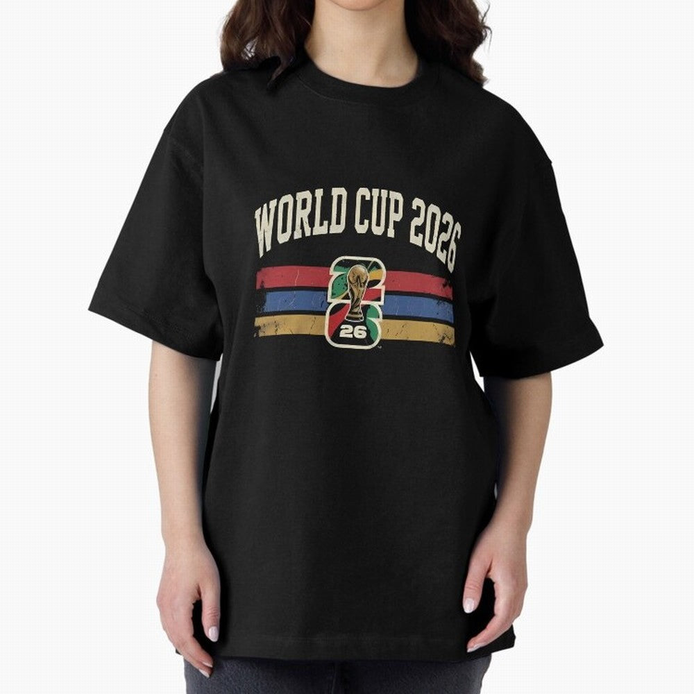 Vintage world cup 2026 T-Shirt_88741562 Oversized T-Shirt Represent FIFA World Cup 2026 for Fans of Haaland and England, France and Netherlands, Bringing Fan Favorite Moments, National Team Passion, Big Match Drama and Soccer History; Ideal for