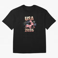 USA Soccer with Red White Blue Stars 2026 Cup T-Shirt_83834283 Oversized T-Shirt Bring Champion Energy into FIFA World Cup 2026 USA Canada Mexico for Fans of CR7 and Argentina, Bringing Supporter Pride, Iconic Celebrations, Legendary Names and