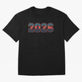 Vintage American 2026 Collegiate Style T-Shirt Sticker Design Oversized T-Shirt Fuel the FIFA World Cup 2026 Journey through Messi, Neymar and Mbappe Highlights, England, France and Netherlands Pride, Retro Football Energy, Iconic Rivalries, Trophy