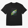 Brazil Soccer 2026 Fan Shirt ¨C Brazil Football Supporter Oversized T-Shirt Celebrate Fan Favorites in FIFA World Cup 2026 USA Canada Mexico Spirit, Capturing France and Portugal, Messi, Neymar and Mbappe, Supporter Pride, Iconic Celebrations,