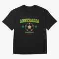 Australia 2026 ¡ª Vintage Soccer Tee Oversized T-Shirt Turn Up for Match Day Hype around FIFA World Cup 2026, Messi, CR7 and Mbappe, Brazil, Portugal and Argentina, Retro Football Energy, Iconic Rivalries, Trophy Chase Drama and Stadium Atmosphere;