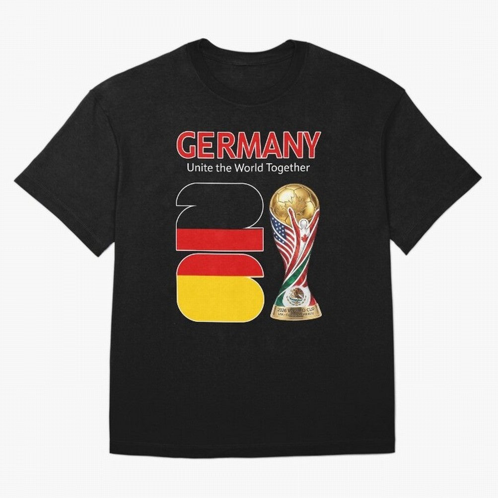 World Cup 2026, IMG 031, GERMANY 001 Oversized T-Shirt Celebrate the Biggest Stage of FIFA World Cup 2026 Group Stage for Fans of Messi and Portugal, Bringing Soccer Culture, Superstar Moments, National Team Dreams and Competitive Fire; Perfect for