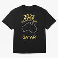Socceroos World Cup 2022 Qatar Oversized T-Shirt Stand Out with Spirit from Match Day Hype around FIFA World Cup 2026 USA Canada Mexico, CR7 and Messi, Argentina, Tournament Hype, Historic Matchups, Family Viewing Parties and Global Sports Pride;