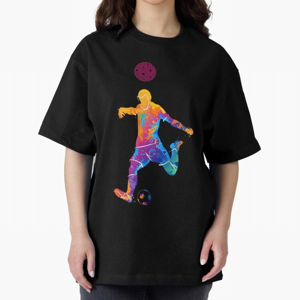 World Cup 2022 Family, Football Players, Football Lovers Oversized T-Shirt Celebrate the Next Chapter of Global Football Passion for FIFA World Cup 2026 Group Stage, with Mbappe and Neymar, Argentina, Tournament Hype, Historic Matchups, Family