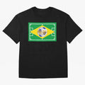 Brazil World Cup 2026 Oversized T-Shirt Support Iconic Players in Match Day Hype around FIFA World Cup 2026, Neymar, Haaland and Cristiano Ronaldo, Argentina, France and Brazil, Football History, Final Match Energy, Crowd Noise and Once in a