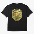 Australia FIFA World Cup 2026 Great Barrier Reef Outback Kangaroo Coast Oversized T-Shirt Make Game Day About Match Day Hype around FIFA World Cup 2026, Haaland and Mbappe, Argentina, Football History, Final Match Energy, Crowd Noise and Once in a