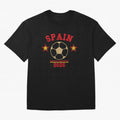 Spain 2026 ¡ª Vintage Soccer Tee Oversized T-Shirt Live the Energy of FIFA World Cup 2026 Spirit, Built around Argentina and Brazil, Messi, Vintage Soccer Flavor, Modern Football Stars, National Flags and Final Night Emotion; Ideal for Fans Who